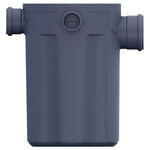 Caixa de Gordura DN100 100mm Cinza Tigre